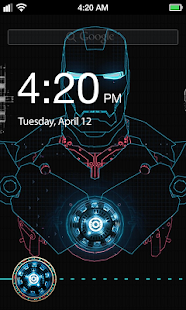 Iron Man Lock Screen