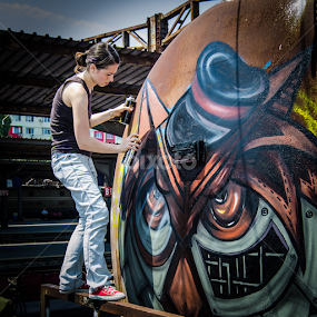 The Artist by Bogdan Rusu - Artistic Objects Industrial Objects