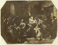 Geschilderde kopie naar een schilderij van Nicolaas Pieneman