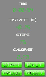 Runners Pedometer/Caloriemeter - screenshot thumbnail