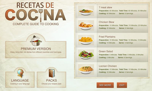 Recetas de Cocina Lite