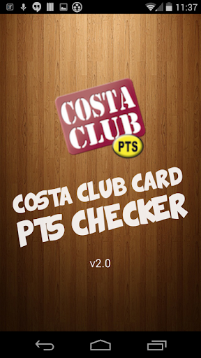 Costa Points Checker 2