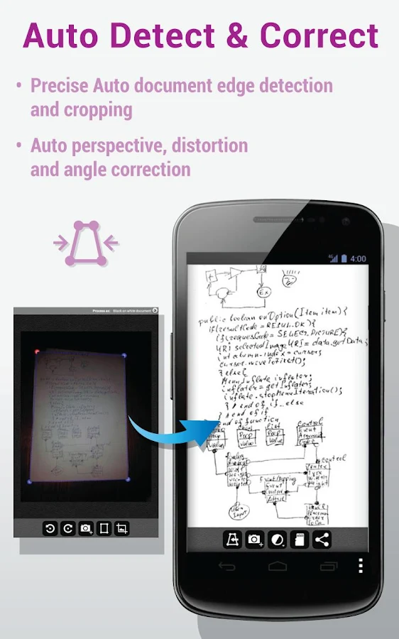 Mobile Doc Scanner (MDScan) - screenshot