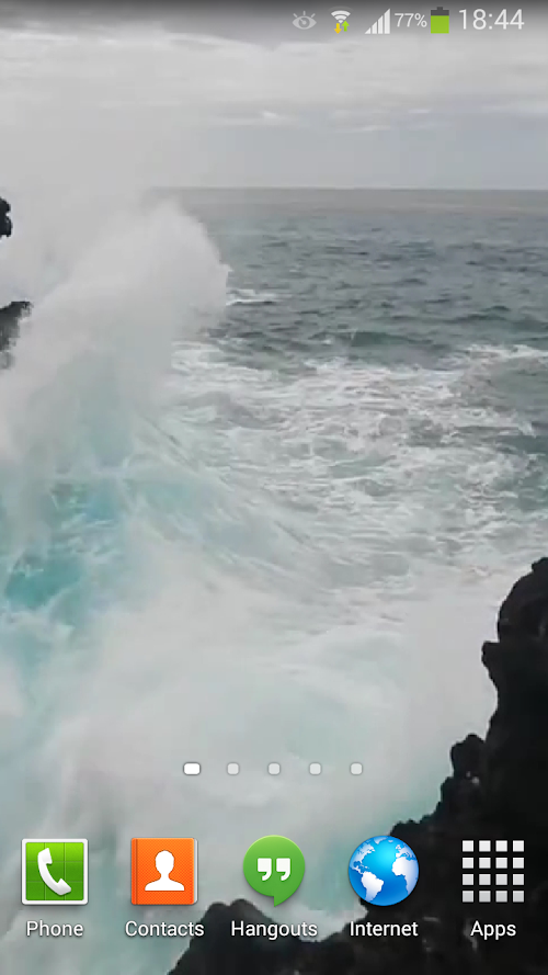 Android application Ocean Waves Live Wallpaper 43 screenshort