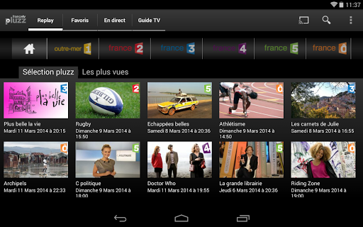 【免費媒體與影片App】francetv pluzz-APP點子