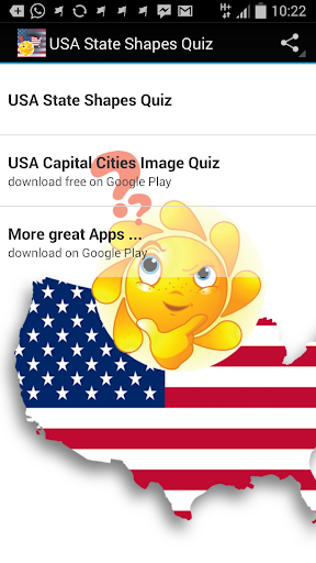 USA States Shape Quiz