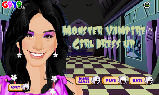 monster vampire girl dress up