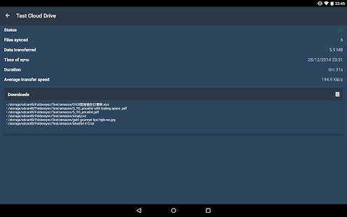 FolderSync Pro Screenshot