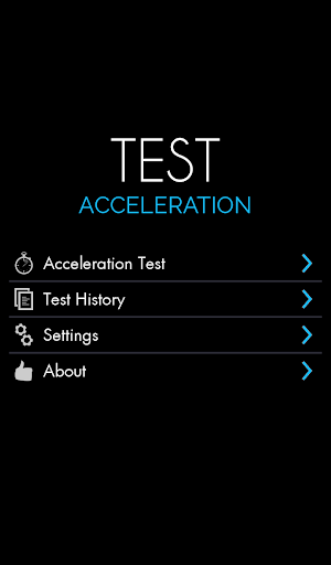 Car Acceleration Test Trial