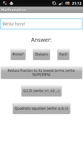 Mathematics Help + Utility