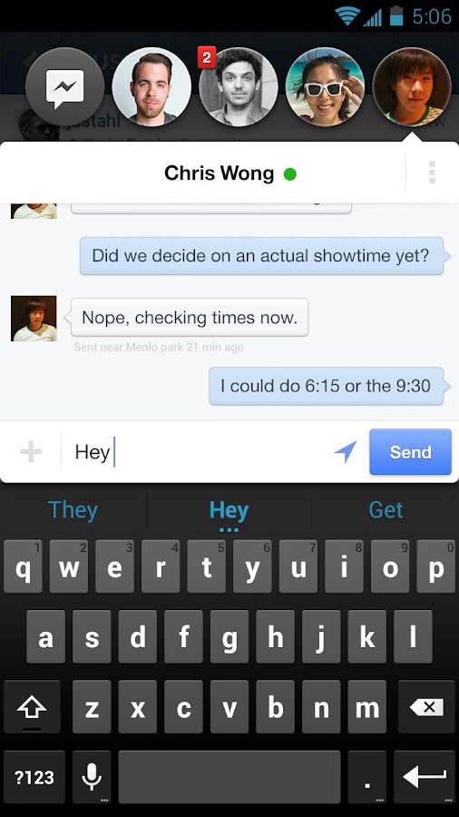Facebook Messenger Android