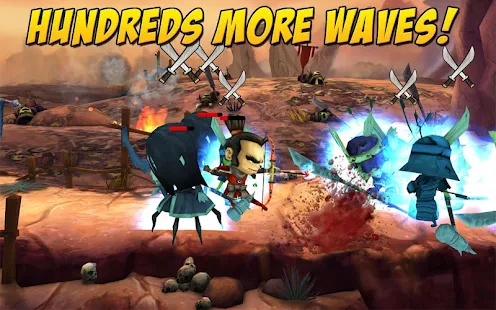  ‪SAMURAI vs ZOMBIES DEFENSE 2‬‏- صورة مصغَّرة للقطة شاشة  