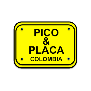 Pico y Placa Colombia  Icon