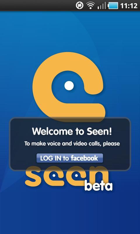 Seen: Video calls for Facebook - screenshot