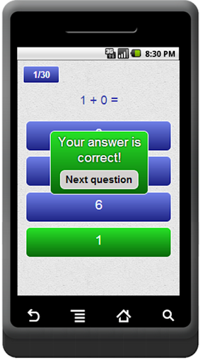 Math Facts Addition L1