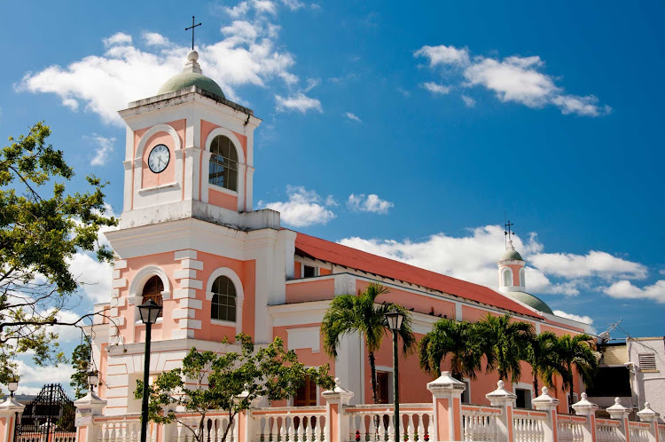 Catedral Santiago Apóstol in Fajardo, along the northeast coast of Puerto Rico. 