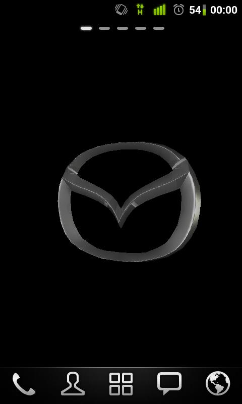 Mazda 3D Live Wallpaper Screen 3