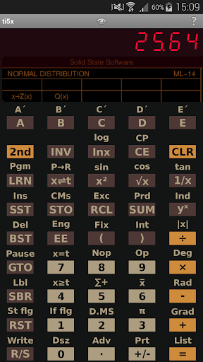 Emulator for TI-59 Calculator