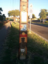 Aboriginal Harmony Stobie Pole Art