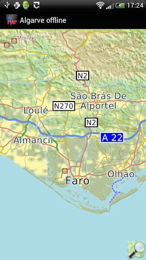 Algarve offline map