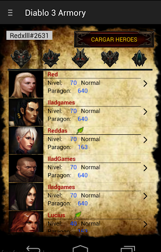 Armory for Diablo 3
