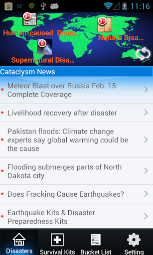 Cataclysm: Bucket List