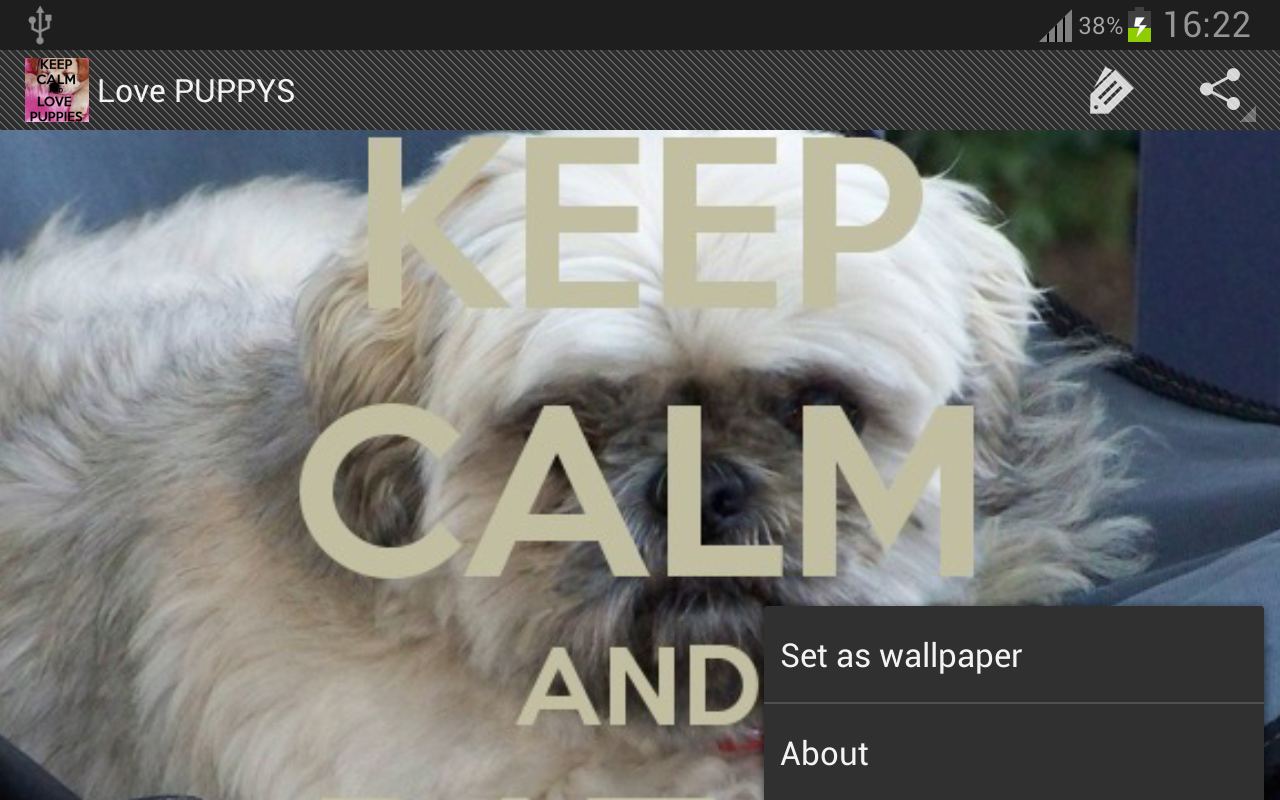 Keep Calm 4 PUPPIES screenshot