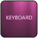 Pink Glass Keyboard Skin