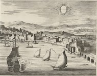 Gezicht op Napels (blad 4)