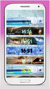 Luxury Weather Clock Widget – Feel the luxury with this amazing digital ...