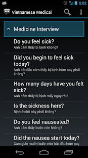 Download Vietnamese Medical Phrases APK for Android