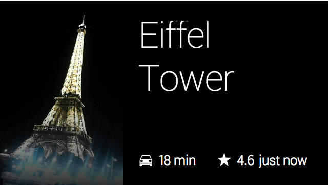 Attractions Eiffel Tower