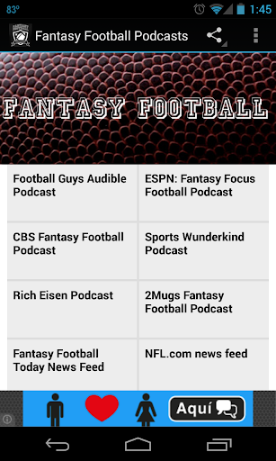 Fantasy Football Podcasts