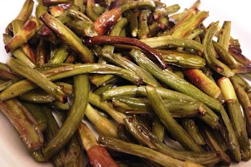 Roasted Garlic Scapes