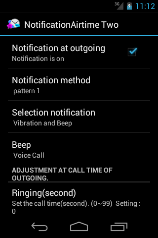 NotificationAirtime Two