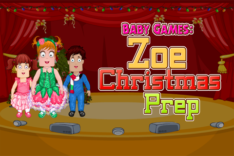 Baby Games :Zoe Christmas Prep