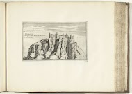 Gezicht op de Château de Miolans, 1726