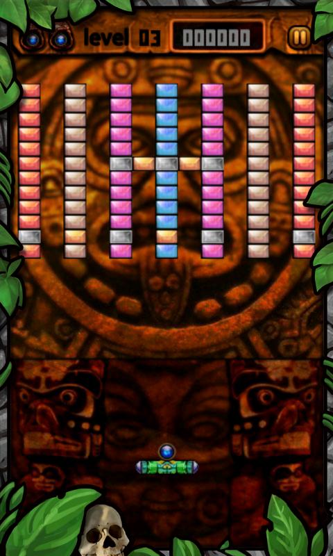 Android application Break the Bricks screenshort