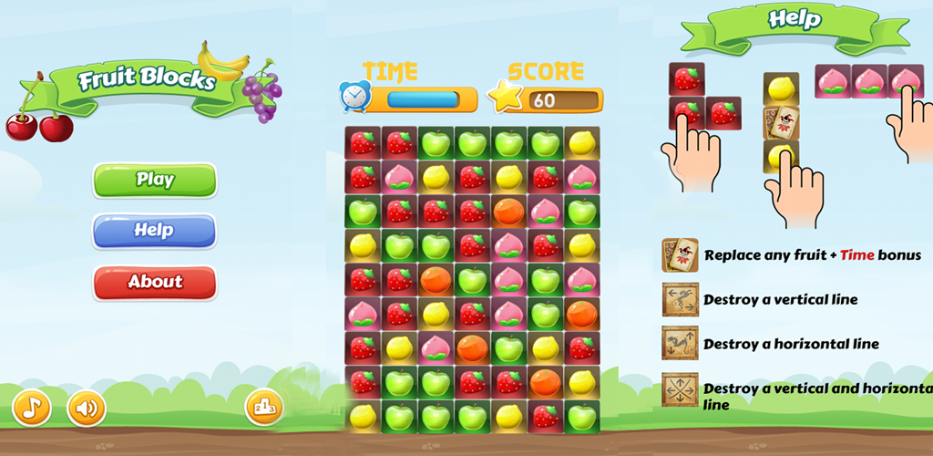 Code blocks fruit. Block Fruits фрукты. Блок Фрут игра. Игра головоломка фрукты 3 в ряд. В игре блок фрукт.