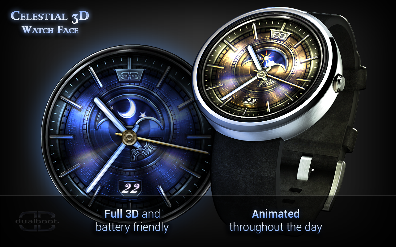 Celestial 3D Watch Face Android Apps On Google Play