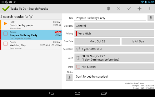 Tasks To Do Pro,  To-Do List - screenshot thumbnail