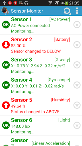 Sensor Monitor