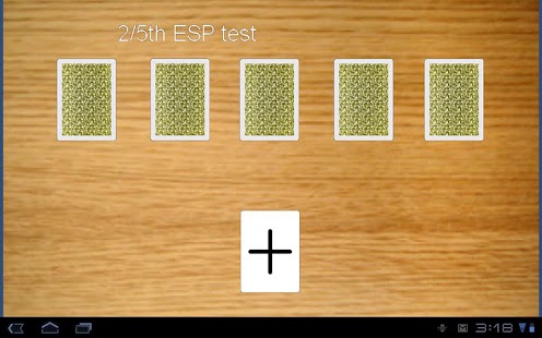 Android application ESP cards screenshot