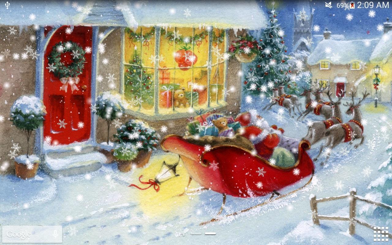 Christmas Night Live Wallpaper – Android-Apps auf Google Play