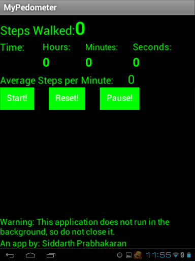 MyPedometer