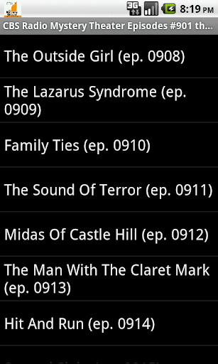 【免費音樂App】CBS Radio Mystery Theater V.19-APP點子