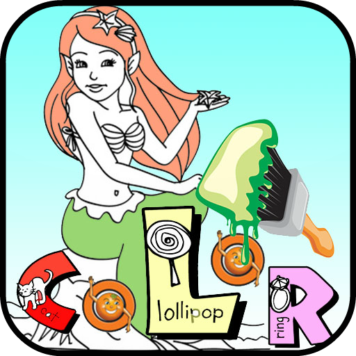 Coloring Princess Mermaid 益智 App LOGO-APP開箱王