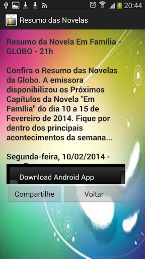 【免費娛樂App】Resumo de Novelas-APP點子