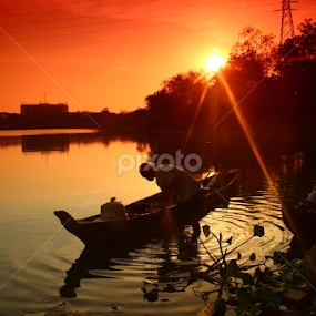 telaga ngipik by Rizal Debby - Landscapes Sunsets & Sunrises