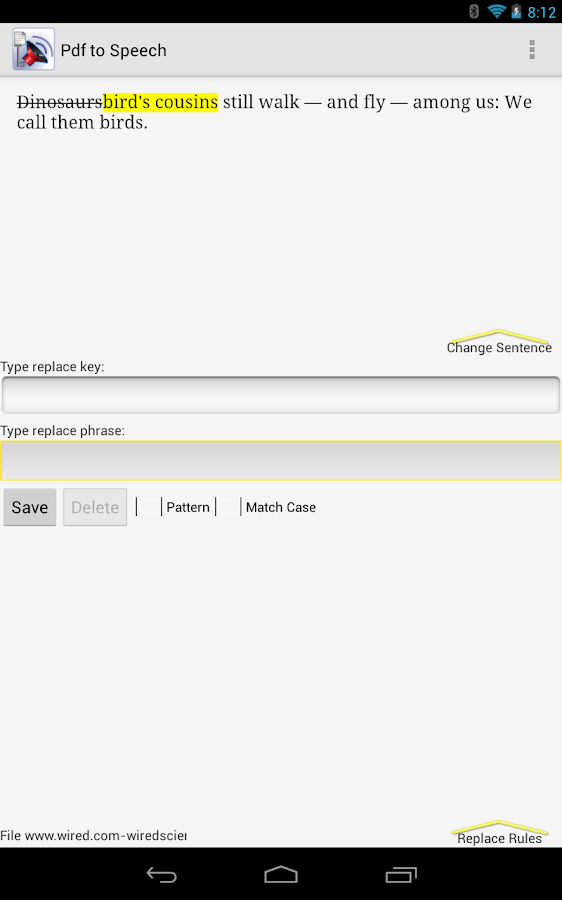    Pdf to Speech Pro- screenshot  